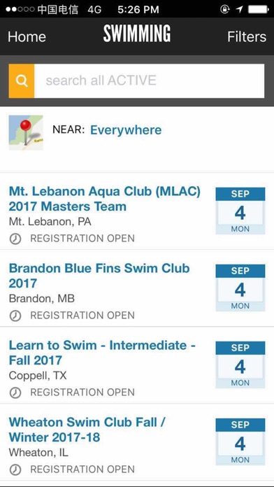 ACTIVE - Fitness Events screenshot 1