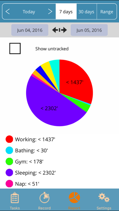Activity Logging screenshot 2