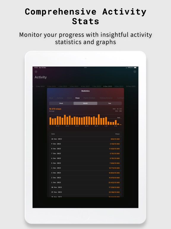 Activity Tracker+ screenshot 1