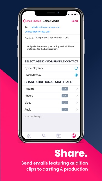 Actor App by Casting Workbook screenshot 1