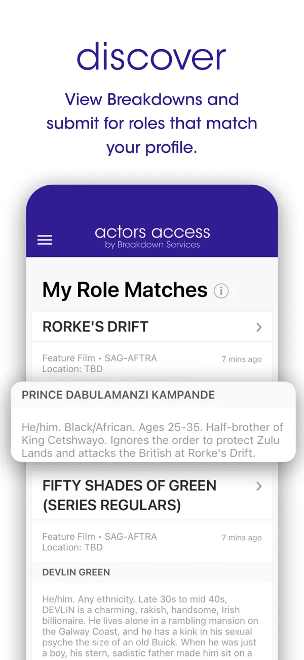 Actors Access screenshot 5