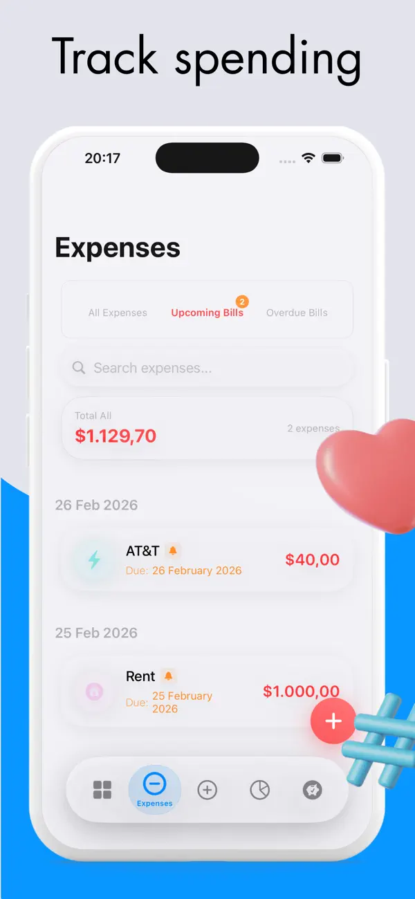 Actual Budget Spendıng Tracker screenshot 3