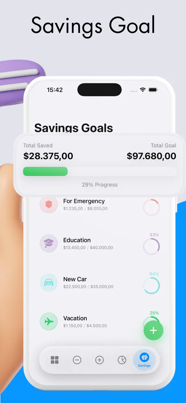Actual Budget Spendıng Tracker screenshot 1
