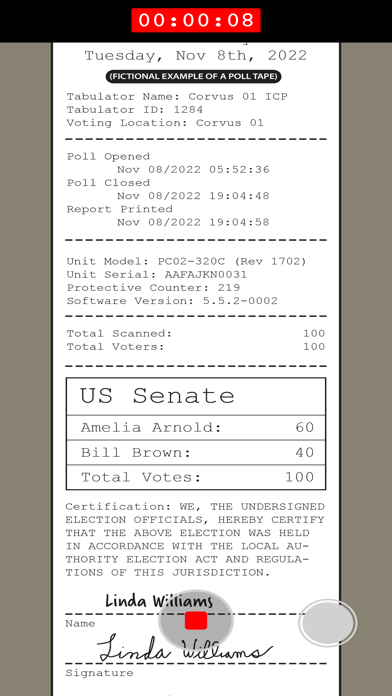 Actual Vote screenshot 1