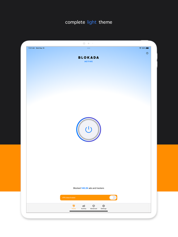 Ad Blocker VPN & DNS – Blokada screenshot 1