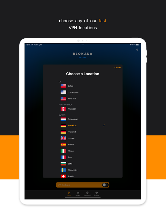 Ad Blocker VPN & DNS – Blokada screenshot 2