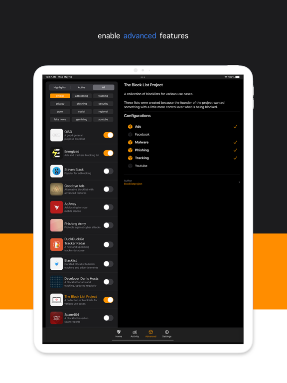 Ad Blocker VPN & DNS – Blokada screenshot 5