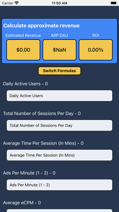 Ad Revenue Calculator screenshot 2