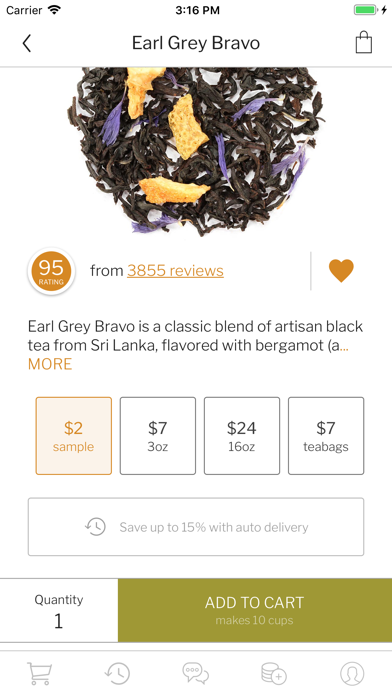 Adagio Teas screenshot 4