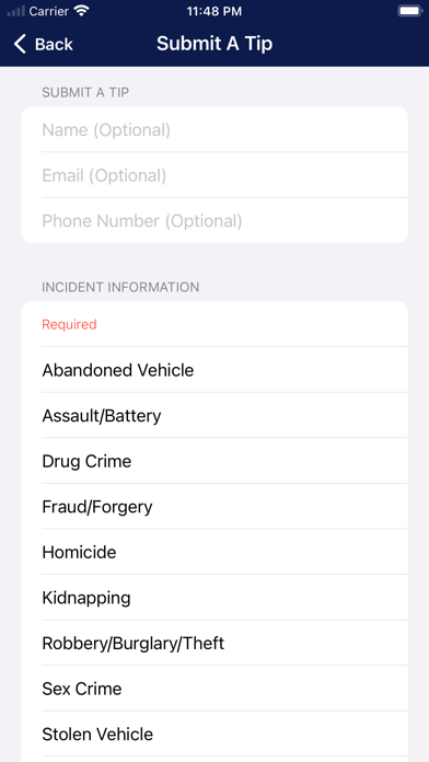 Adams County Sheriff screenshot 2