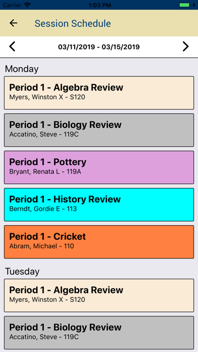 Adaptive Scheduler screenshot 1