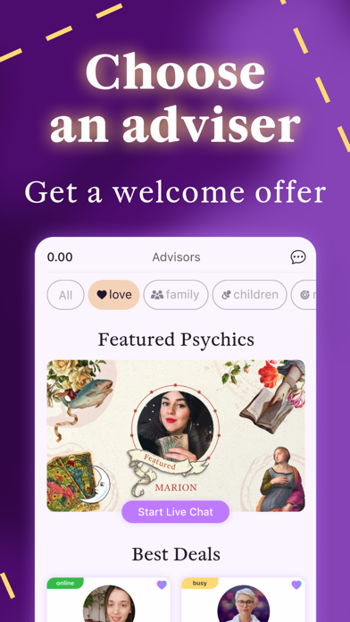 AdAstra Psychic. Tarot Reading screenshot 3