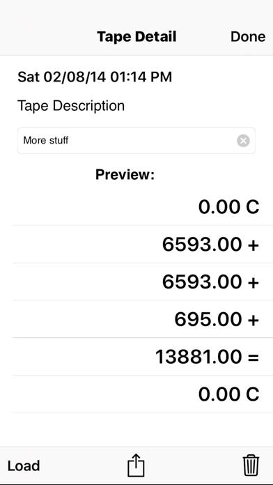 Adding Tape Printing Calculator with virtual tape screenshot 1