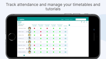 Additio App, Teacher gradebook screenshot 1