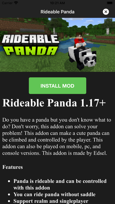 Addons for Minecraft ‣ screenshot 1