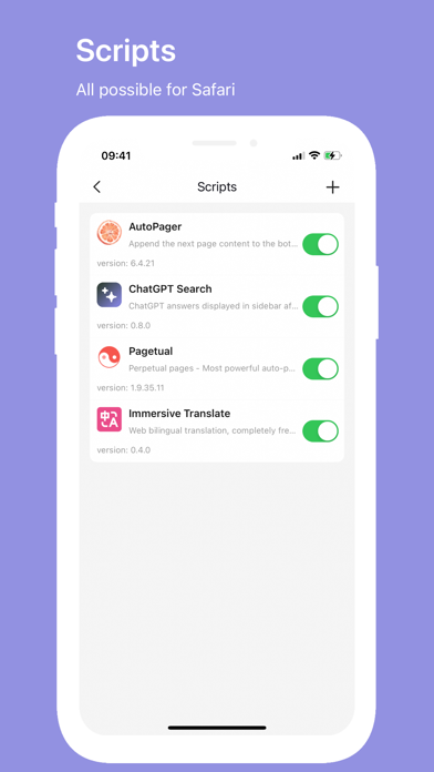Addons - Scripts & Adblock screenshot 5