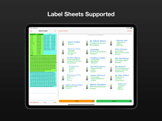 Address Labels & Envelopes screenshot 8