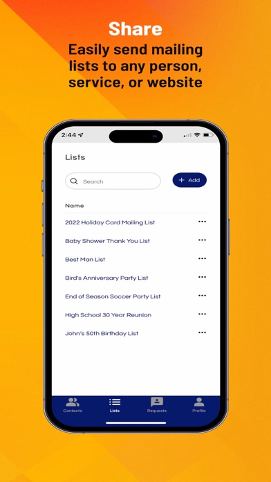 AddressLive screenshot 1