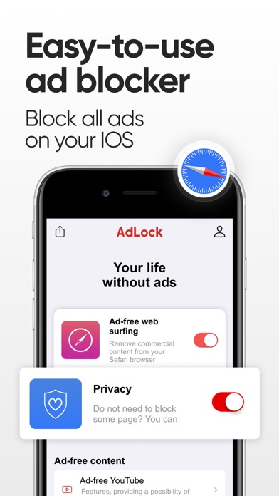 AdLock: Ads Blocker & Privacy screenshot 4