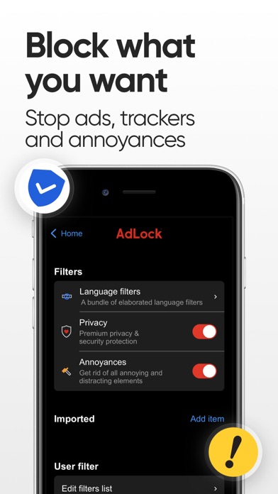 AdLock: Ads Blocker & Privacy screenshot 3