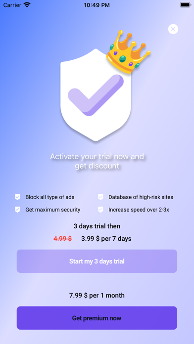 Adlocked – No Ads Web Browsing screenshot 5