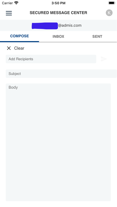 ADMIS Nexus screenshot 1