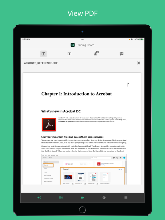 Adobe Connect screenshot 1
