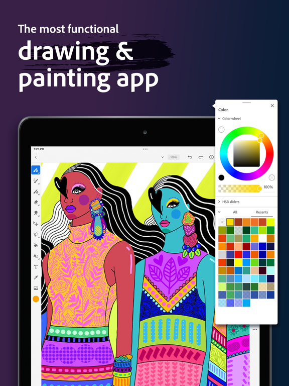 Adobe Fresco: Draw & Paint App screenshot 1