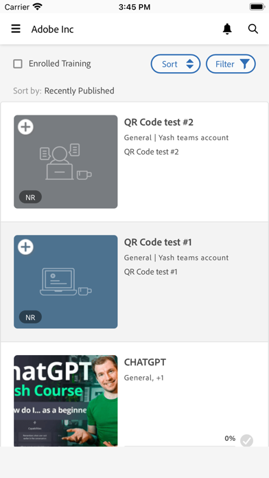 Adobe Learning Manager screenshot 3