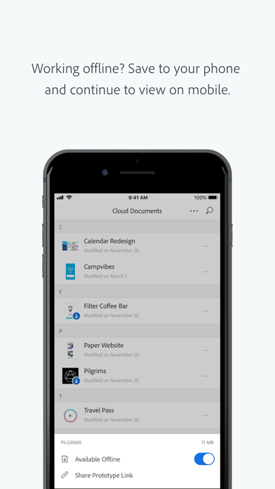 Adobe XD screenshot 3