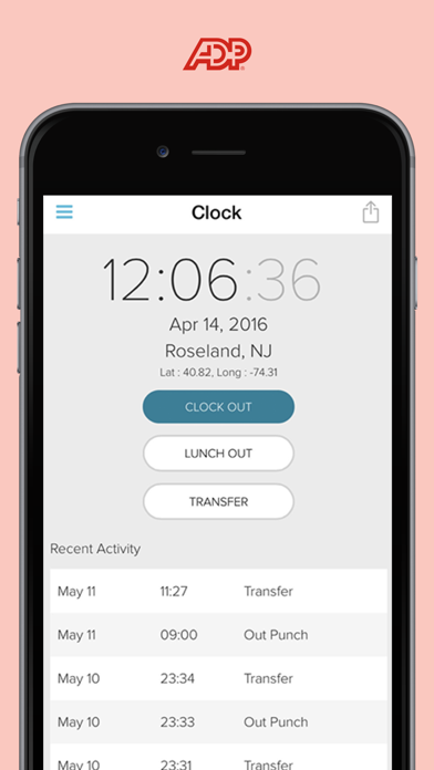 ADP Mobile Solutions screenshot 2