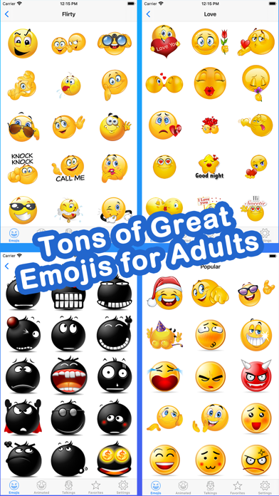 Adult Emoji Sticker for Lovers screenshot 2