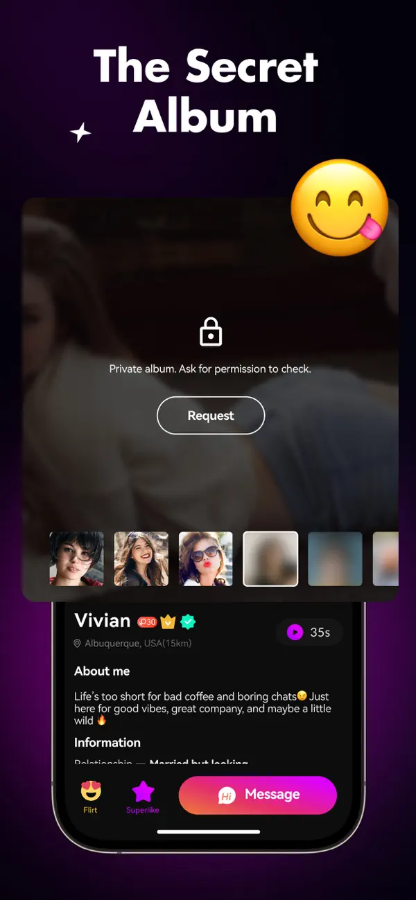 Adult Friend Flirt App: XFun screenshot 3