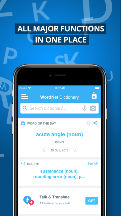 Advanced Dictionary&Thesaurus screenshot 1