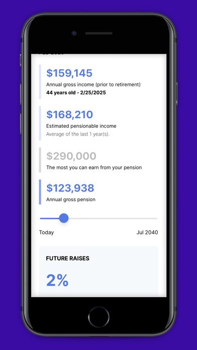 Advanced Pension screenshot 1