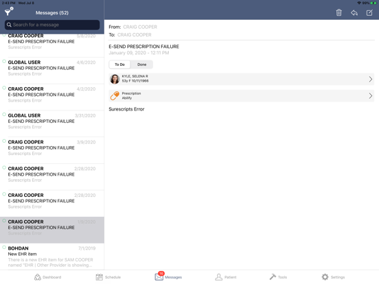 AdvancedMD Mobile screenshot 2