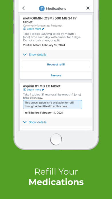 AdventHealth screenshot 2