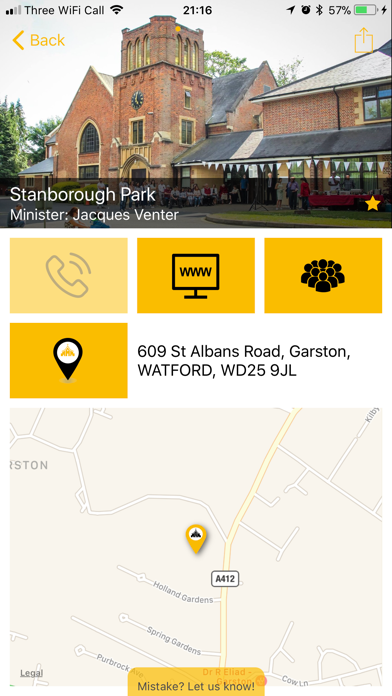 Adventist Church Finder screenshot 2