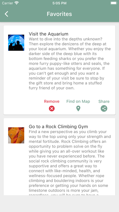 AdventureNow! Activities screenshot 1