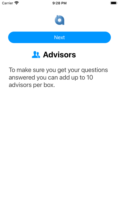AdviceBox screenshot 2