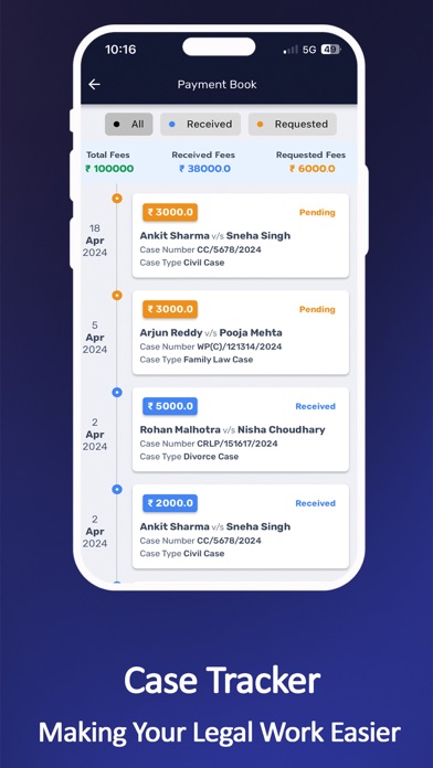 Advocate Diary- AdvoDesk screenshot 3