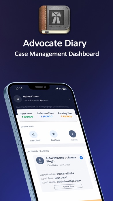 Advocate Diary- AdvoDesk screenshot 4
