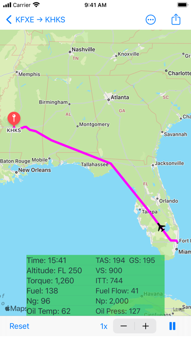 aeroLogbook screenshot 1