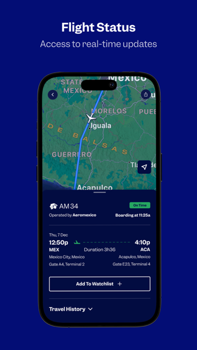 Aeroméxico screenshot 1