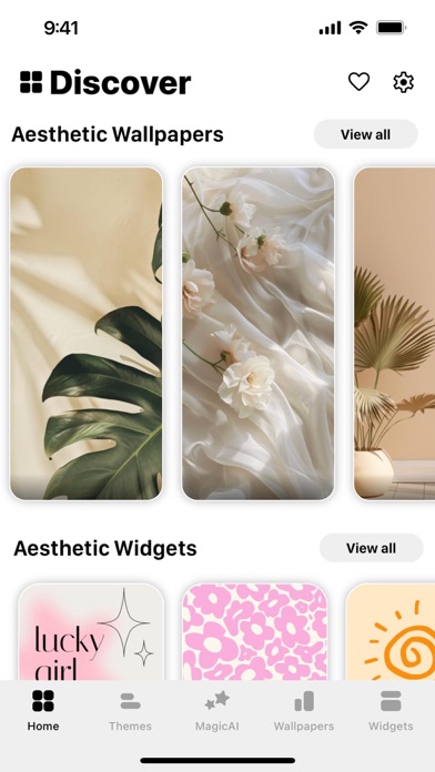 Aesthetic: App icons & Widgets screenshot 2
