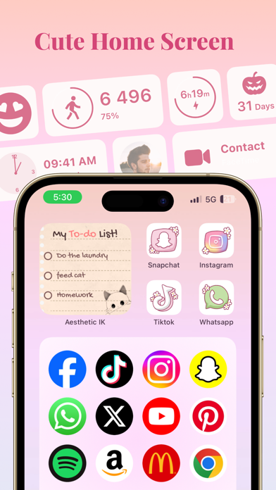 Aesthetic Kit: Photo Widget screenshot 9