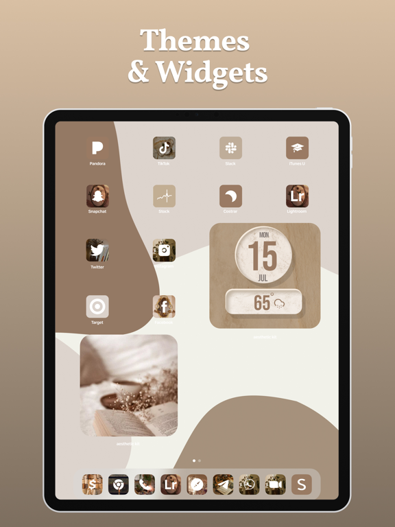 aesthetic kit: widgets, themes screenshot 9