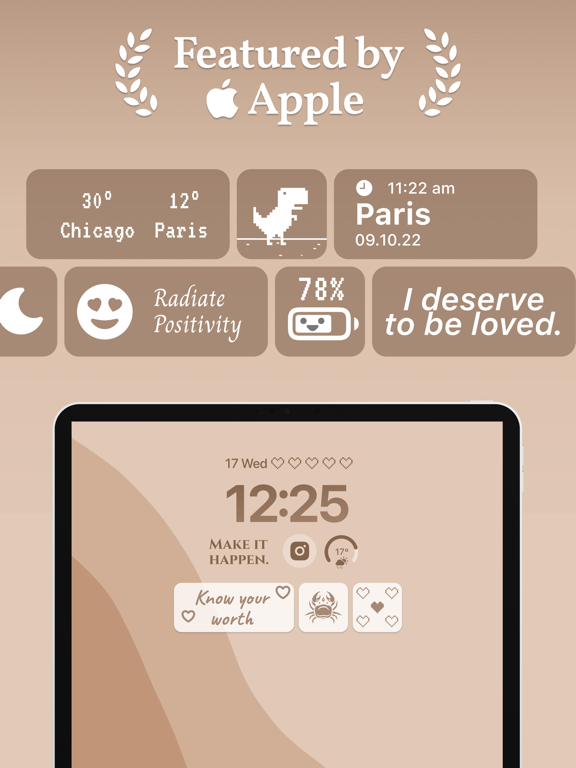 aesthetic kit: widgets, themes screenshot 10