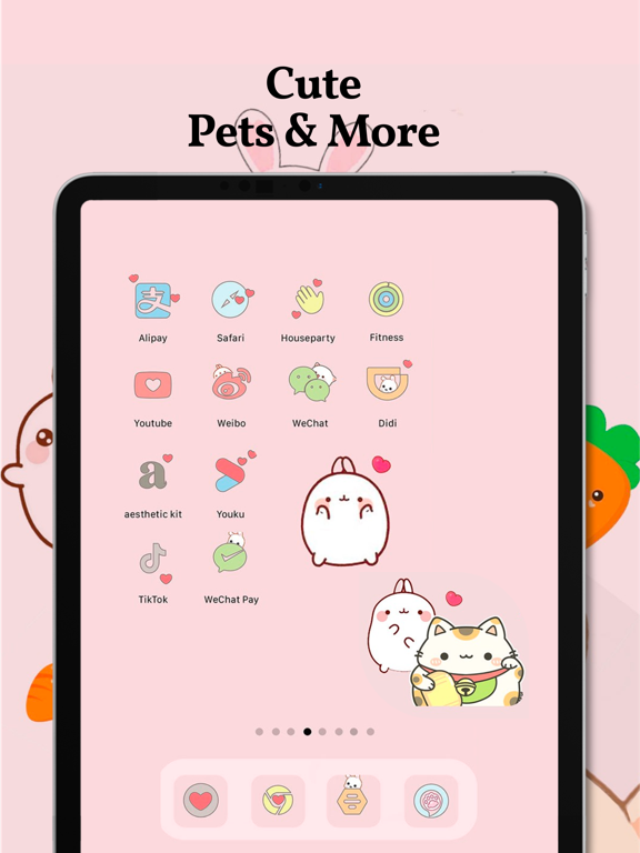 aesthetic kit: widgets, themes screenshot 1