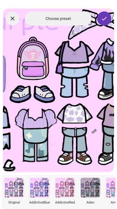 Aesthetic Toka - Outfit Ideas screenshot 4